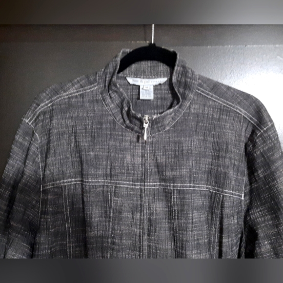 Mac +Jac Woman Black Denim Jacket - Picture 4 of 11